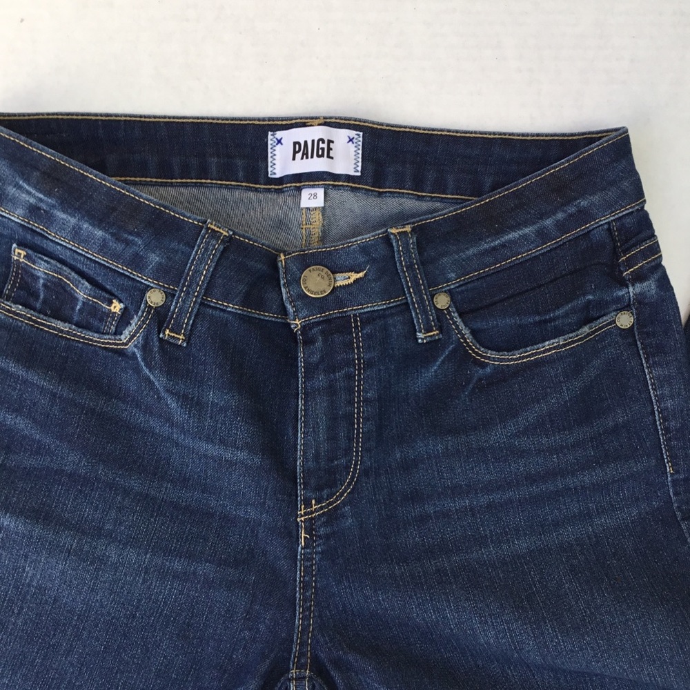 Paige Verdugo Crop Jeans Size 28